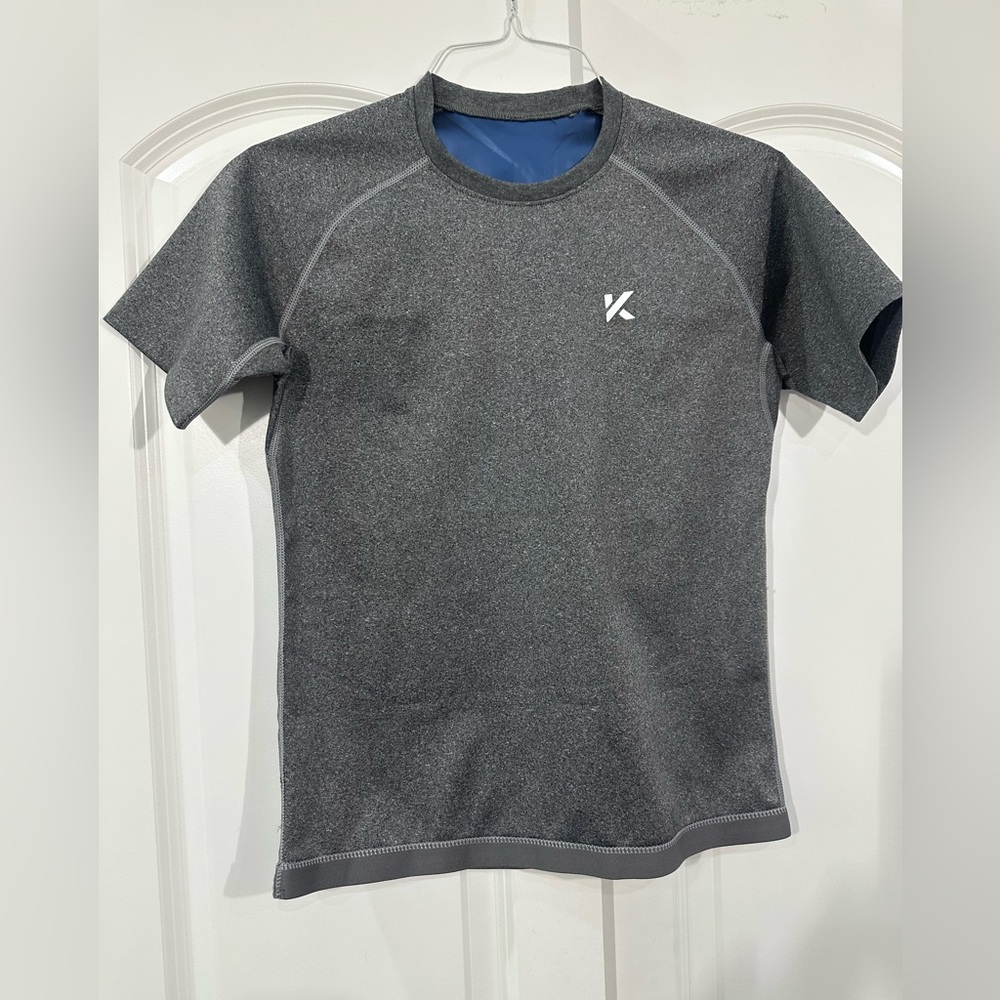 Kewlioo Men Sauna Shirt Heat Trapping Sweat Compression Gym Shapewear NWOT